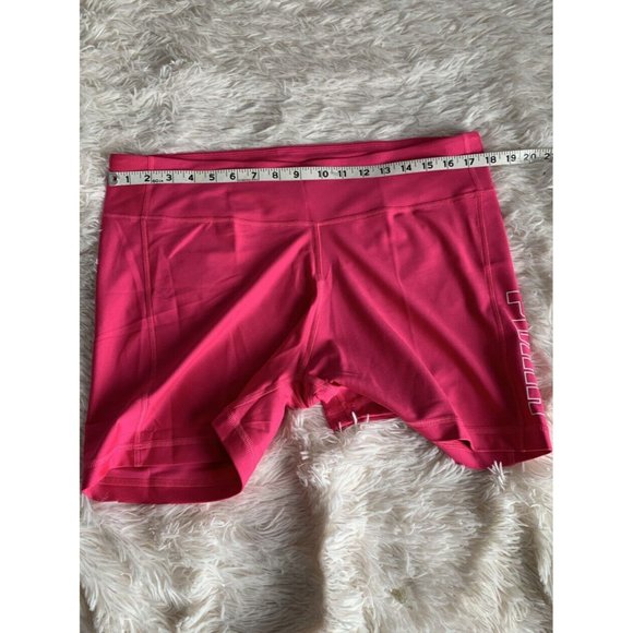 Women’s active Shorts Size XL Puma attitude Glowing Pink White - Picture 5 of 11